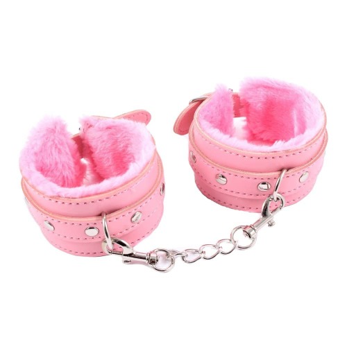 Hen Night Stag Night Hand Cuffs Sexy Novelty Secret Santa Police Cuffs (Pink Cuff)