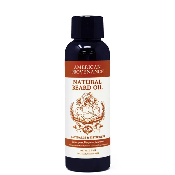 Natural Beard Oil | 2 fl oz by American Provenance - Lemongrass & Marjoram