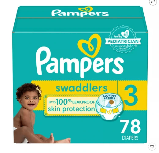 Pack of diapers
