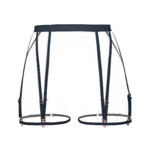 Frisson Garters Black - M/L / Black