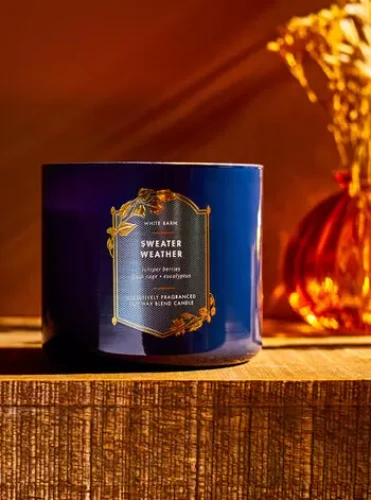 Sweater Weather 3-Wick Candle  | Bath & Body Works