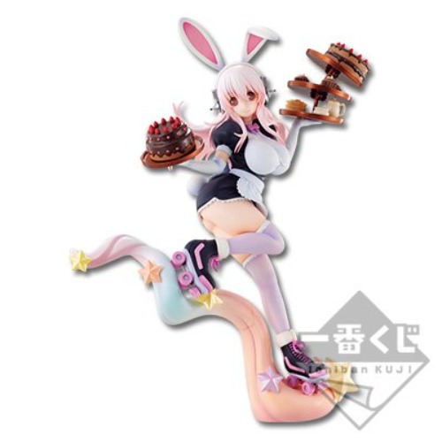 SoniComi (Super Sonico) - Sonico - Ichiban Kuji - Ichiban Kuji Super Sonico ~ Future ☆ Waitress - - Chocolate Color Version　 - Pre Owned