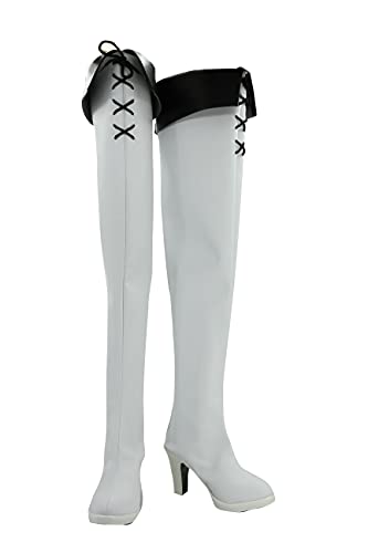 Loveian Womens Akame ga KILL Esdeath Boots Shoes Halloween Cosplay Costume - 5.5 B(M) US Female