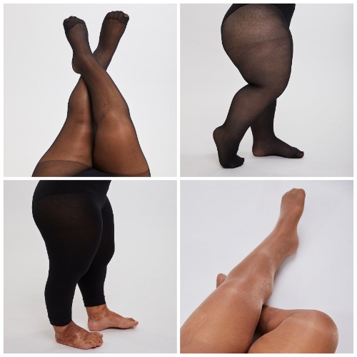 All In One Premium Box - Tights + Leggings | Black & Beige