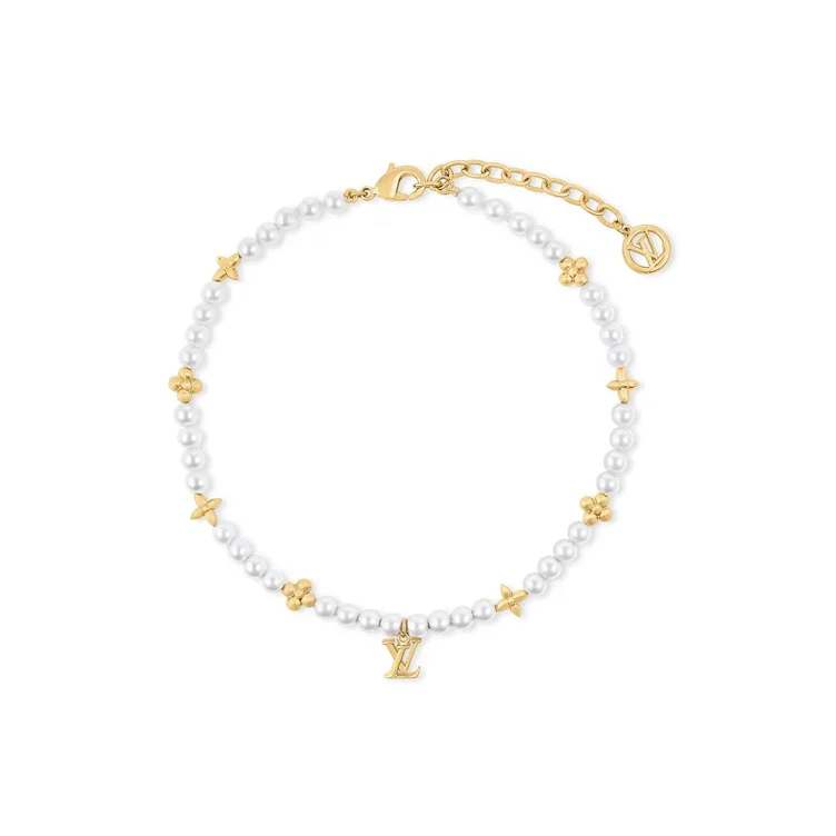 LV Pearl Ankle Bracelet
