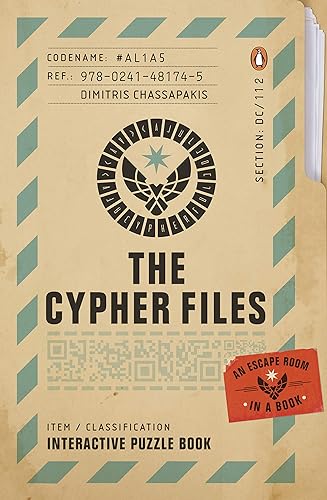 The Cypher Files: An Escape Room… in a Book!