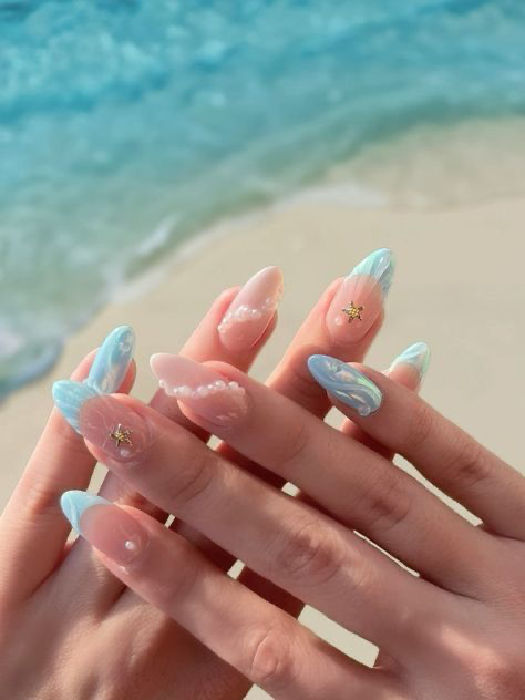 summer nails <3