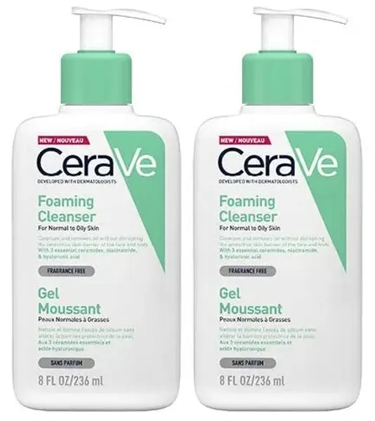 CeraVe DOUBLE Foaming Cleanser 236ml Pack Of 2