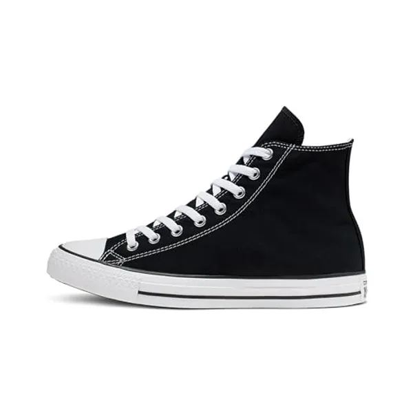 Converse All Star Hi Canvas Zapatillas Negras Monocromas