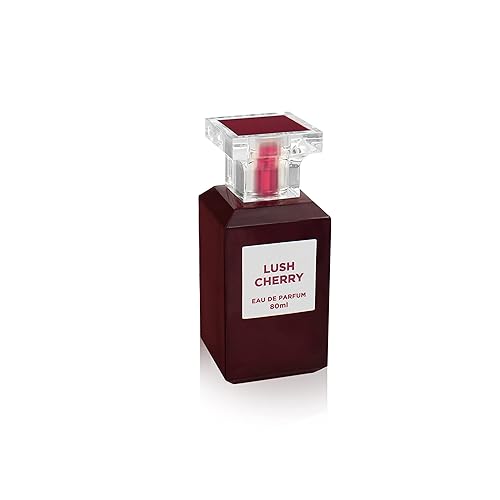 Fragrance World – Lush Cherry Eau De Parfum - 80ml Unisex perfume | Luxury Niche Perfume Made in UAE