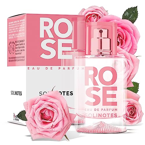 SOLINOTES Rose Perfume for Women - Eau De Parfum | Delicate Floral and Soothing Scent - Made in France - Vegan - 1.7 fl.oz