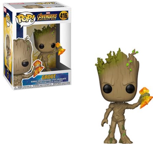 Avengers: Infinity War Groot with Stormbreaker Pop! Vinyl Figure