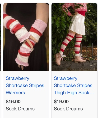 Socks and arm warmers set