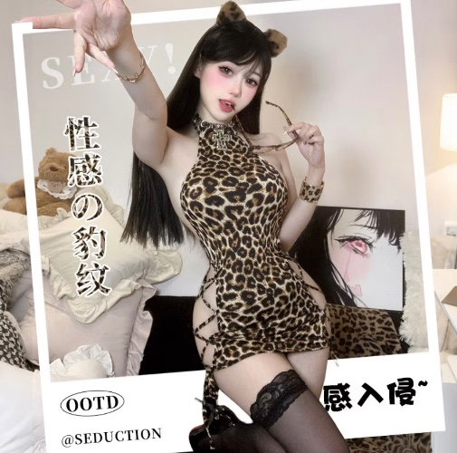 Sexy Leopard dress