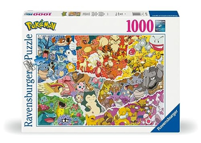 Ravensburger - Pokemon, 1000 Peças