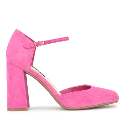 Youda Ankle Strap Pumps | 6.5 / M / Medium Pink
