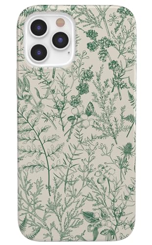 Casely iPhone 12/12 Pro Case | Sage Garden | Green Floral Case - Sage Garden | Green Floral Case