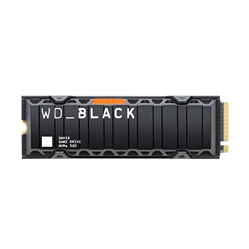 WD_BLACK SN850 1TB M.2 2280 PCIe Gen4 NVMe Gaming SSD with Heatsink - Works with PlayStation 5 up to 7000 MB/s read speed - 1TB - Heatsink