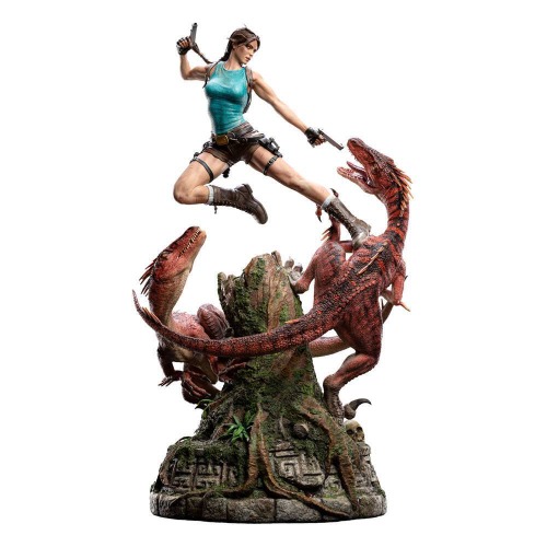 Weta Workshop Tomb Raider Statue 1/4 Lara Croft The Lost Valley - 80 CM