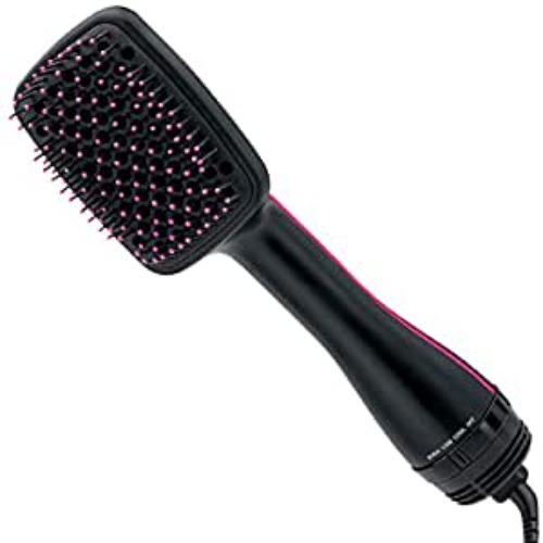 Revlon One-Step Hair Dryer and Styler | Detangle, Dry, and Smooth Hair, (Black) - Black