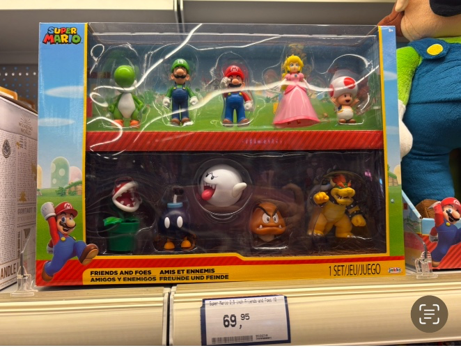 Super Mario play set 