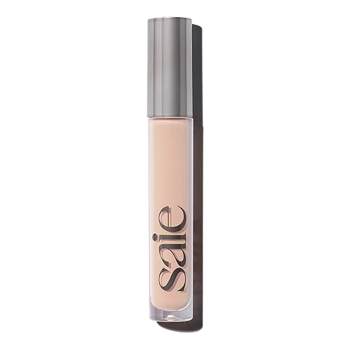 Saie Hydrabeam Under Eye Brightener - Sheer + Hydrating Eye Brightener with Cucumber Extract - Instantly Illuminates Skin for a Radiant Finish - Shade 2 (0.2 oz) - 0.2 Ounce (Pack of 1) - Shade 02 - Light to Medium, Golden