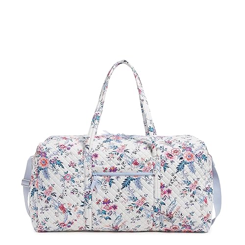Vera Bradley Cotton XL Travel Duffle Bag, Magnifique Floral - One Size - Magnifique Floral