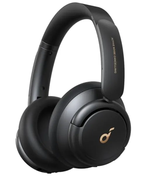 Soundcore by Anker Life Q30 Hybrid Active Noise Cancelling Headphones with Multiple Modes, Hi-Res Sound, Custom EQ via App, 40H Playtime, Comfortable Fit, Bluetooth, Multipoint Connection