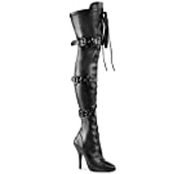 Pleaser Damen Seduce-3028 Kurzschaft Stiefel