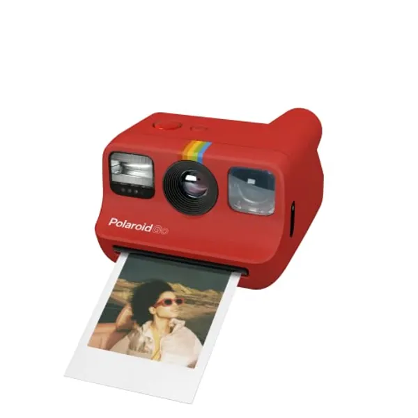 Polaroid Go Instant Mini Camera - Red (9071) - Only Compatible with Polaroid Go Film
