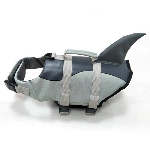 Shark & Mermaid Dog Life Jacket - S / Shark