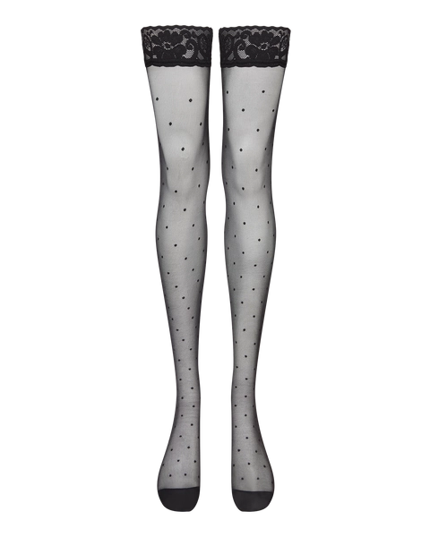 Una Hold Ups in Black/Black | By Agent Provocateur New In