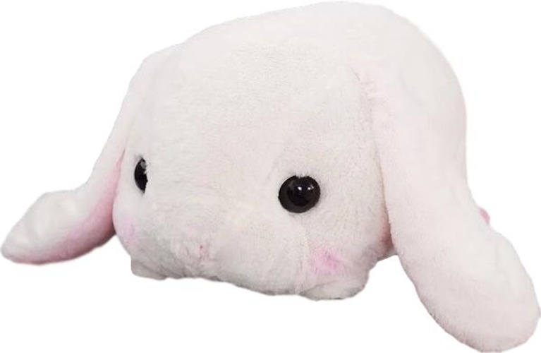 Chonky Bunny Plush Toy (4 COLORS) - White