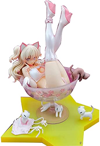XONYO Anime Figure Destiny Fgo Empty Tube Cup Kitten Chiyuru Action Figure Pvc Collection Model Doll Toy