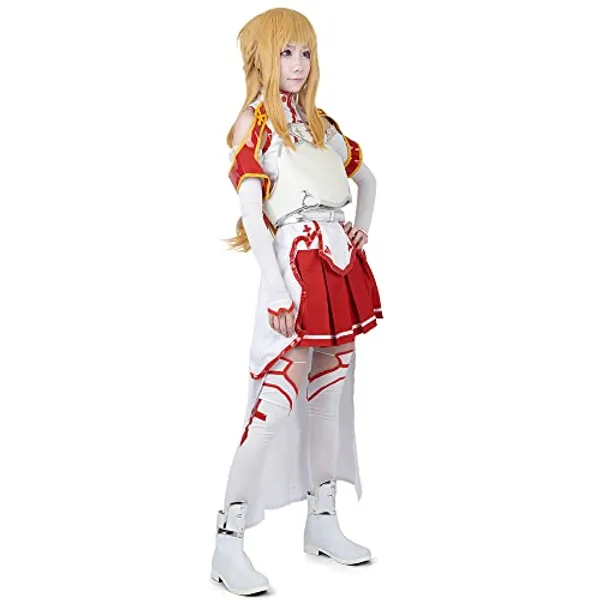 miccostumes Women's Deluxe Full Set of Anime Cosplay Costume with Breastplate