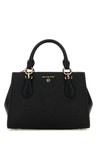 Black leather Marilyn handbag - OS
