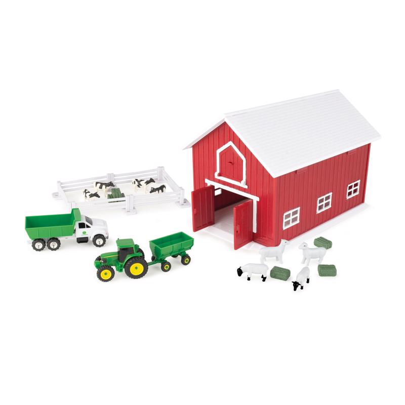 TOMY John Deere Farm Playset Toy Multicolored 24 pc (Pack of 4)