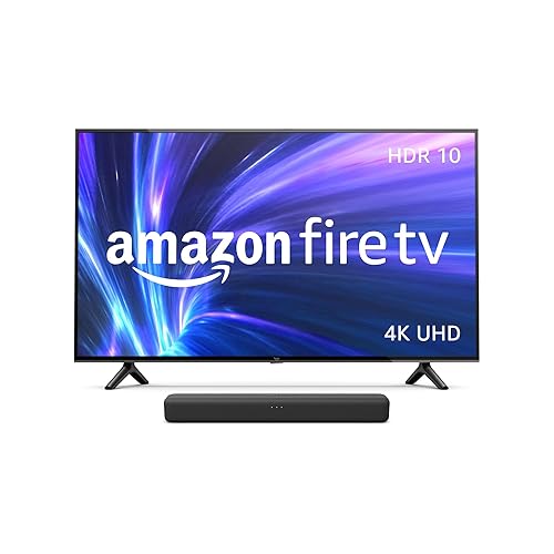 Amazon Fire TV 50“ 4-Series with Fire TV Soundbar - 50-inch - with Fire TV Soundbar