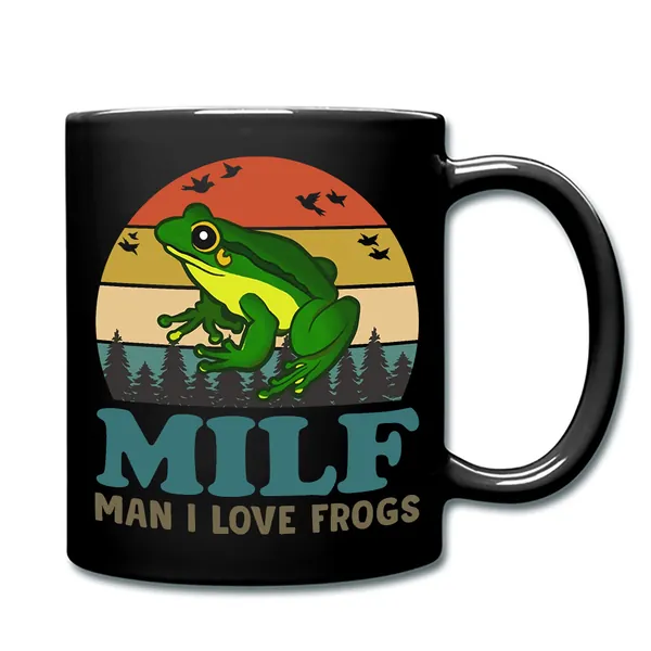 Man I Love Frogs Mug
