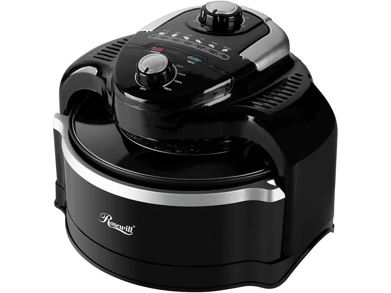 Rosewill Air Fryer 7.4-Quart (7 Liter) Oil-Less Low Fat Multicooker with Temperature and Timer Settings