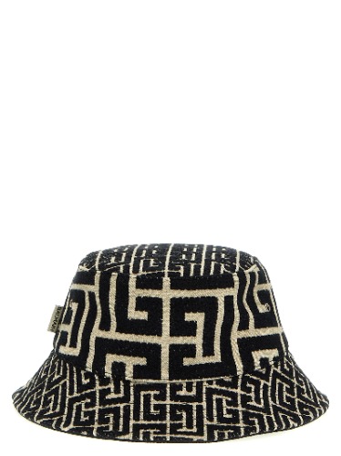 Monogram Hats White/Black - 1