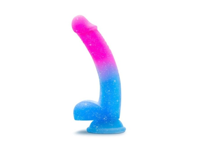 Blush Avant Chasing Sunsets Suction Cup Base Glitter Ombre Silicone Dildo