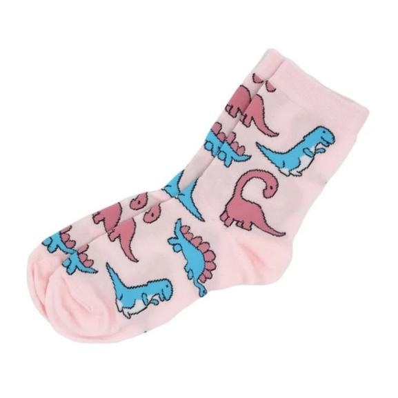 Dino Sockies - Pink Dinos