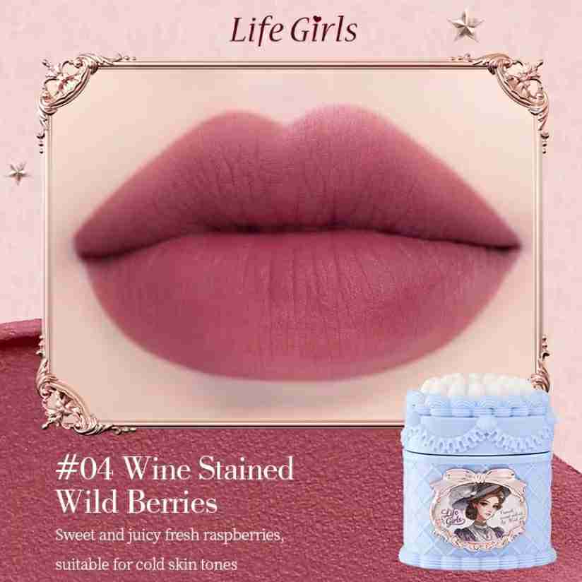 Velvet Cake Lipgloss #04 Wine Stained Berries