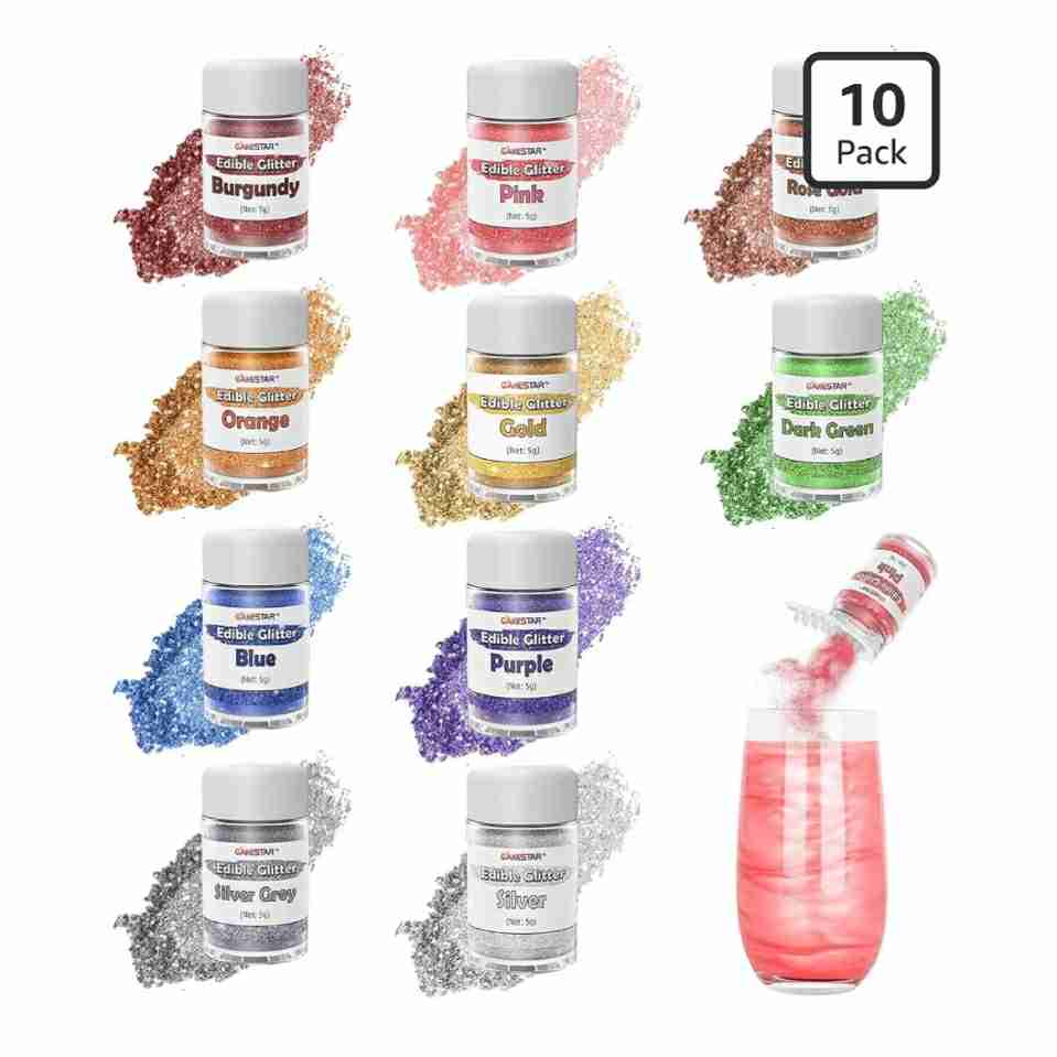 Edible Glitter for Cocktails

