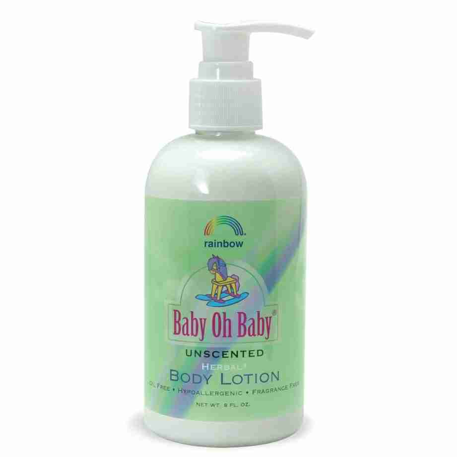 Rainbow Research Baby Oh Baby Body Lotion, Unscented - 8 Oz


