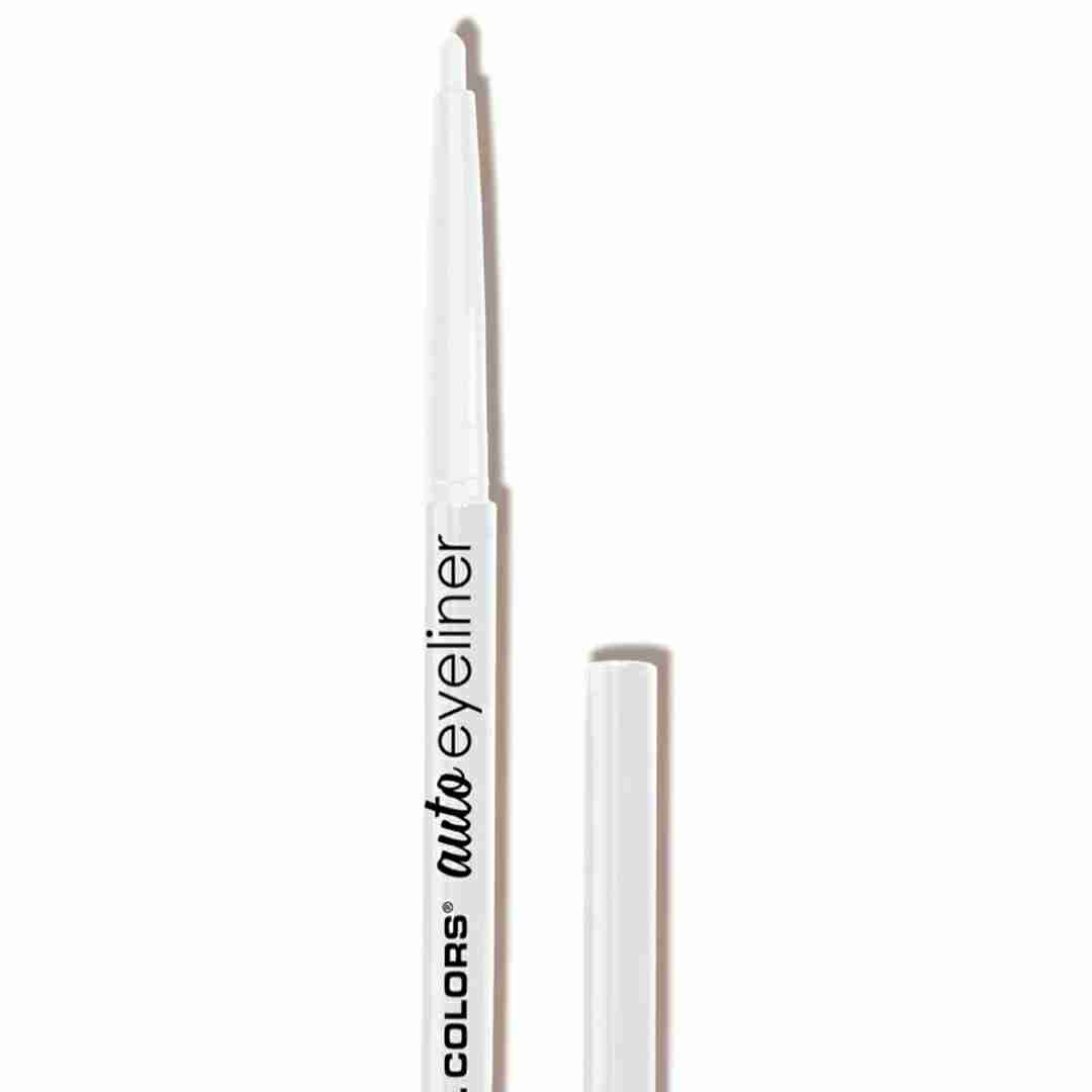 White eye-liner
