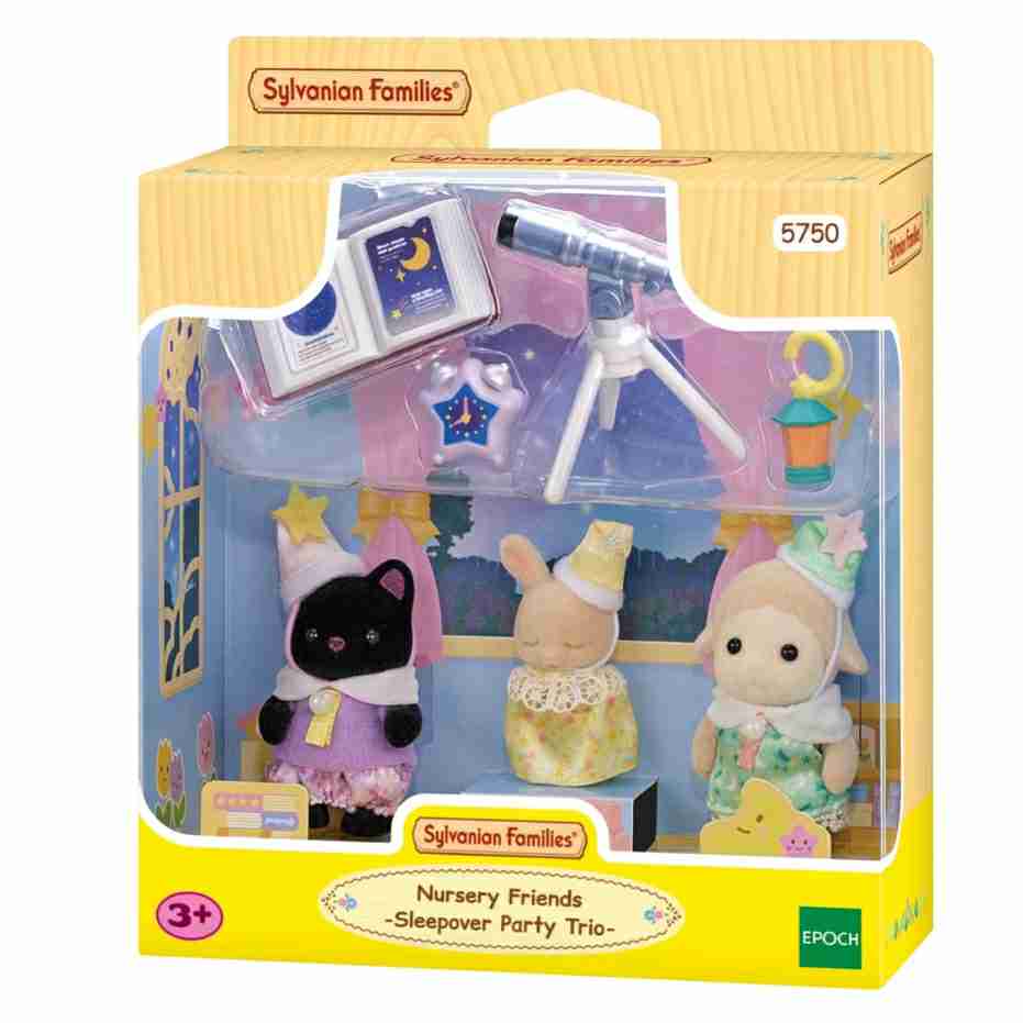 Sylvanian Families - 5750 Friends of Kindergarten - Trio Pyjama Party

