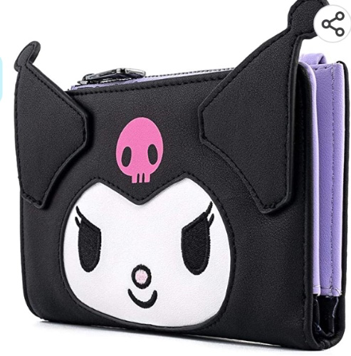 Amazon.com: Loungefly Sanrio Hello Kitty Kuromi Cosplay Flap Wallet : Clothing, Shoes & Jewelry