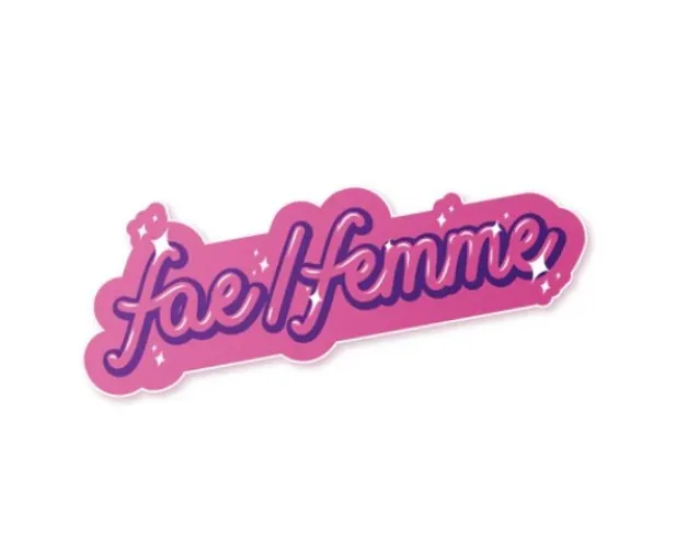 Fae/Femme Sticker - Dimension 20